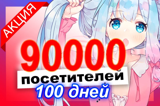 90000 уников от рекламной сети для подъема поведенческих  - BigBossTraffic